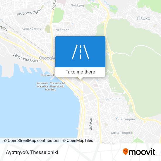 Αγαπηνού map