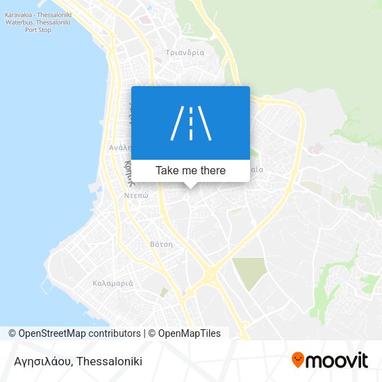 Αγησιλάου map
