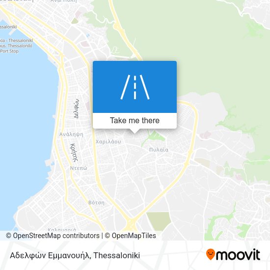 Αδελφών Εμμανουήλ map