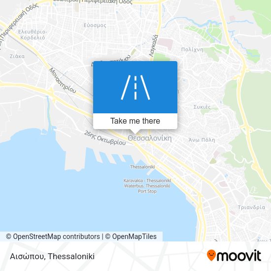 Αισώπου map