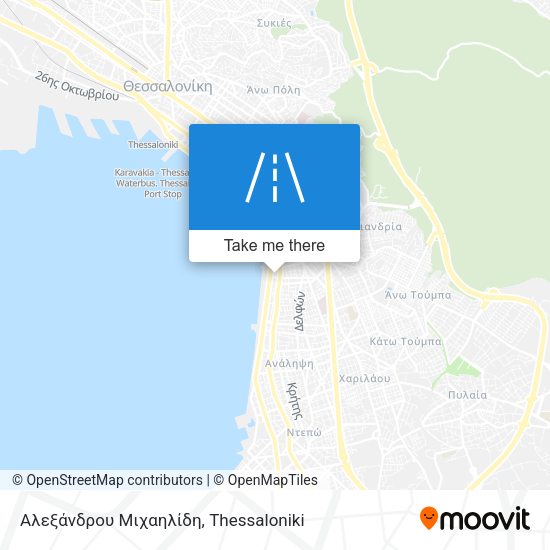 Αλεξάνδρου Μιχαηλίδη map
