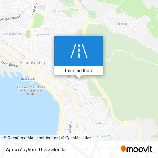 Αμπατζόγλου map