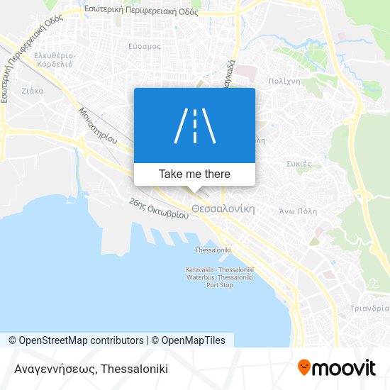 Αναγεννήσεως map