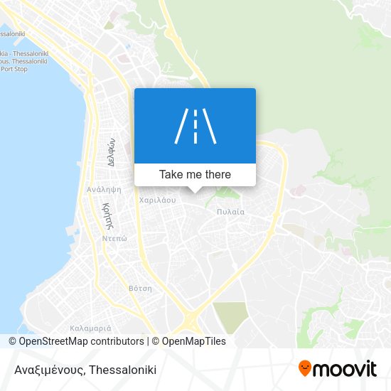Αναξιμένους map