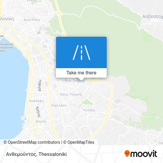 Ανθεμούντος map