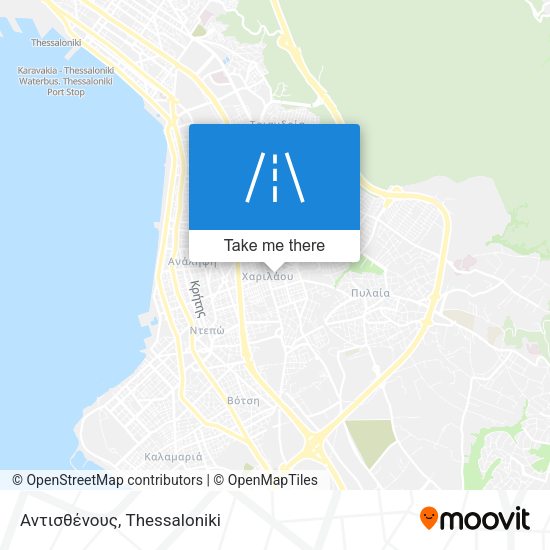 Αντισθένους map