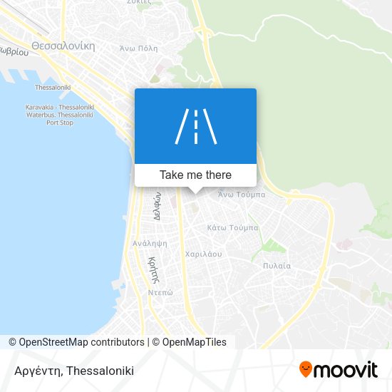 Αργέντη map