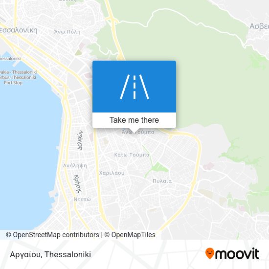 Αργαίου map