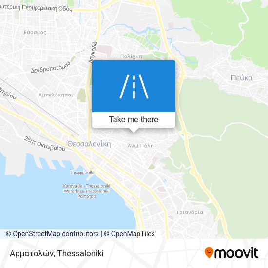 Αρματολών map