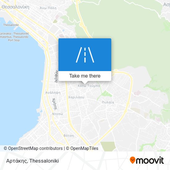 Αρτάκης map