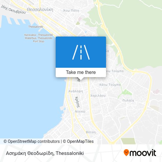 Ασημάκη Θεοδωρίδη map