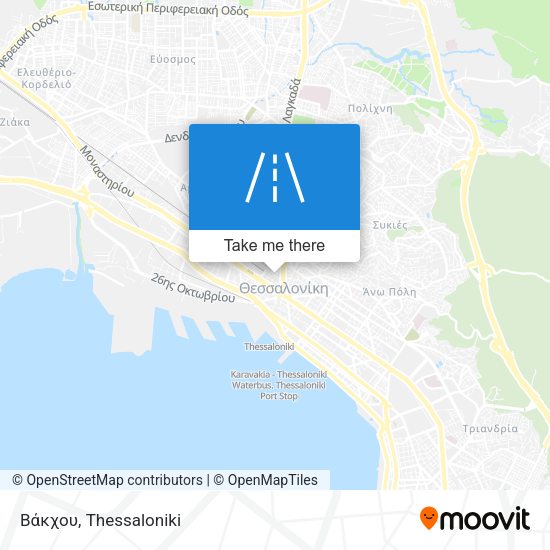 Βάκχου map