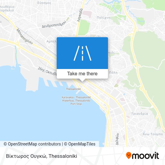 Βίκτωρος Ουγκώ map