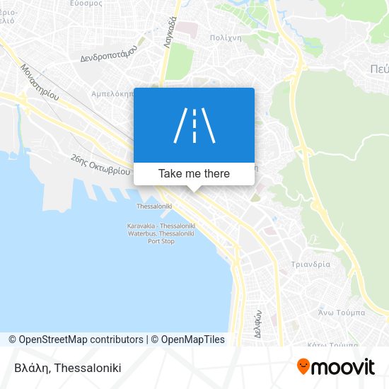 Βλάλη map