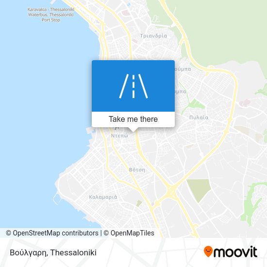 Βούλγαρη map