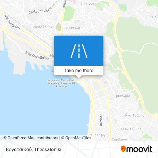 Βογατσικού map