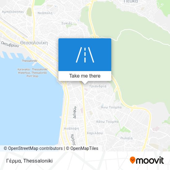 Γέρμα map