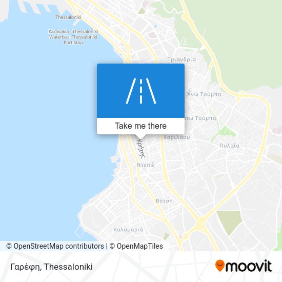 Γαρέφη map