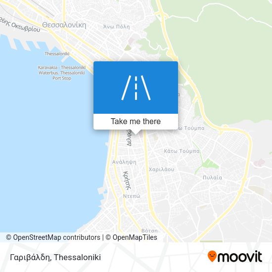 Γαριβάλδη map