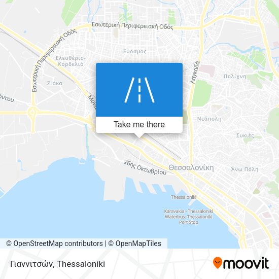 Γιαννιτσών map