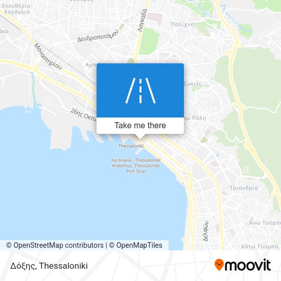 Δόξης map
