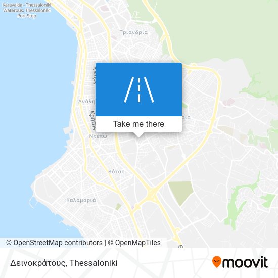 Δεινοκράτους map