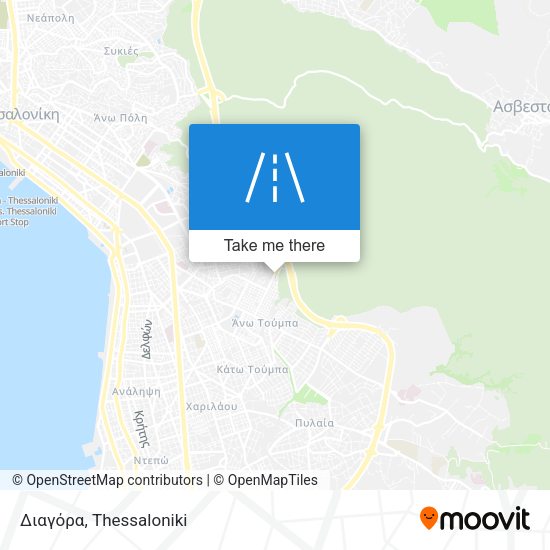 Διαγόρα map