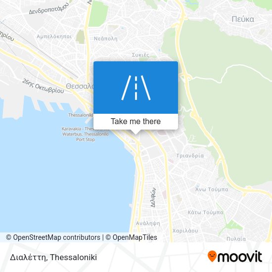Διαλέττη map