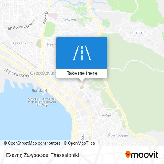 Ελένης Ζωγράφου map