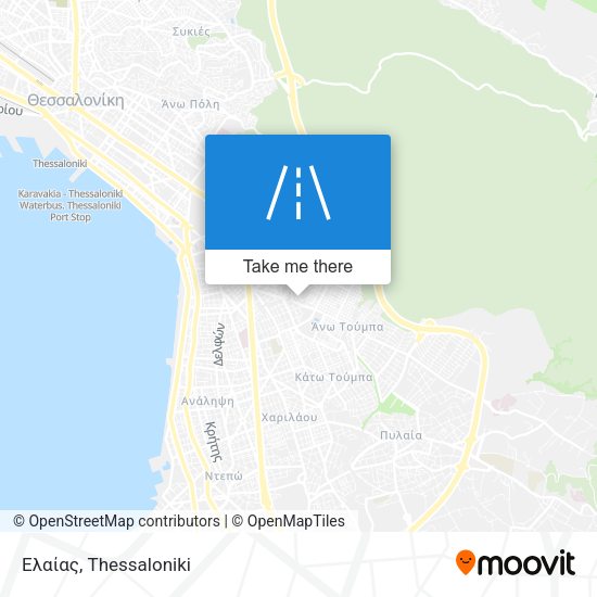 Ελαίας map