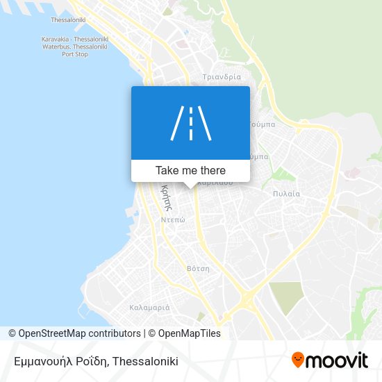 Εμμανουήλ Ροΐδη map