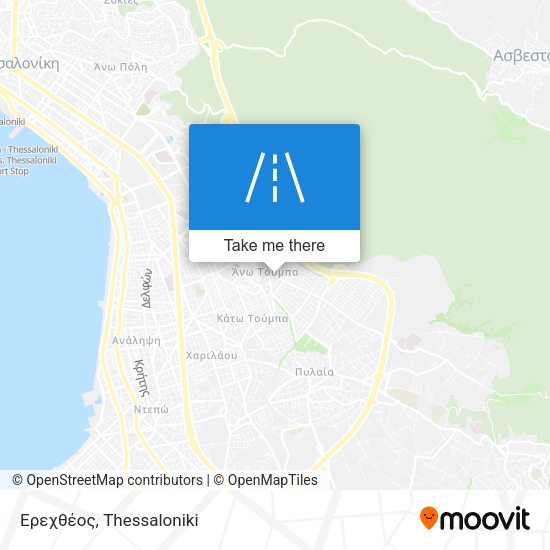 Ερεχθέος map