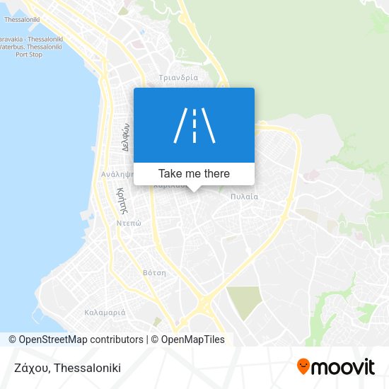 Ζάχου map