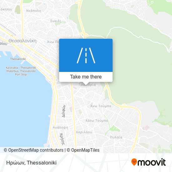 Ηρώων map