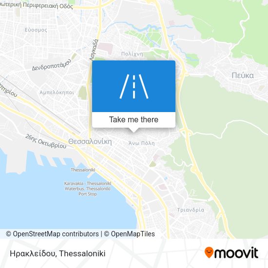 Ηρακλείδου map