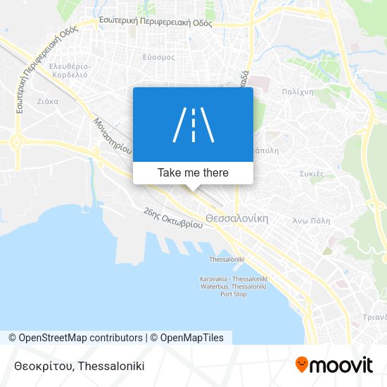 Θεοκρίτου map