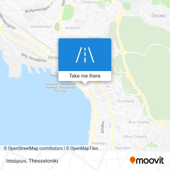 Ισαύρων map