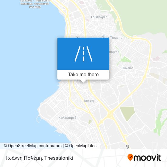 Ιωάννη Πολέμη map