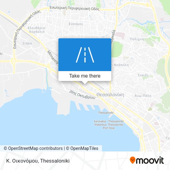 Κ. Οικονόμου map