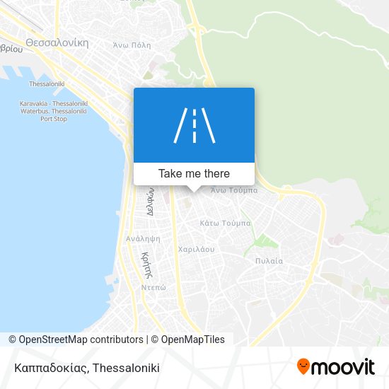 Καππαδοκίας map
