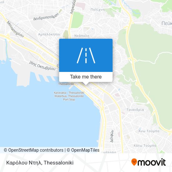 Καρόλου Ντηλ map