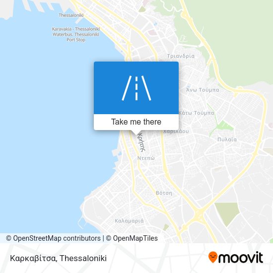 Καρκαβίτσα map