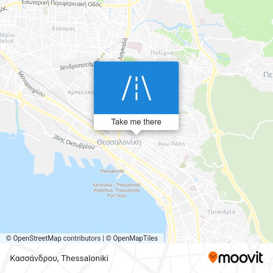 Κασσάνδρου map