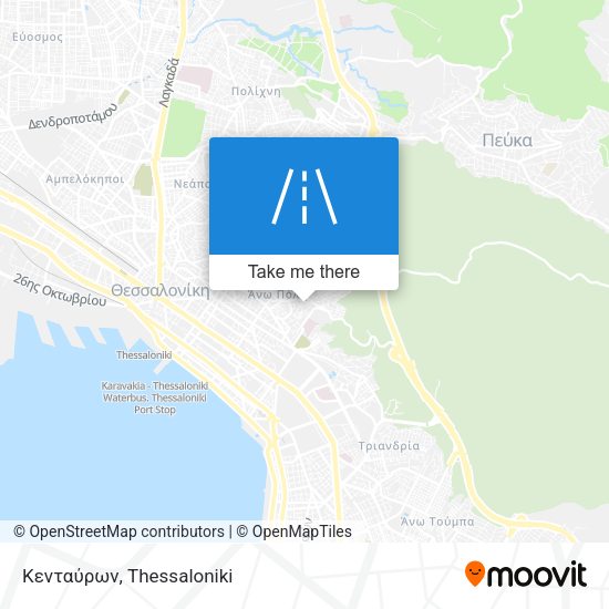 Κενταύρων map