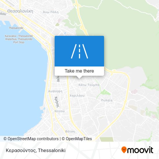 Κερασούντος map