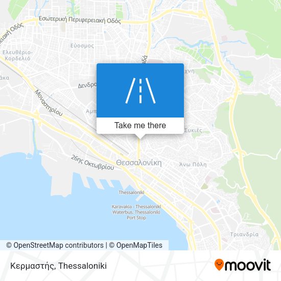 Κερμαστής map