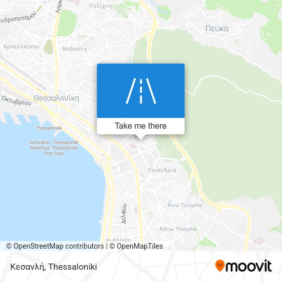 Κεσανλή map