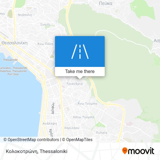 Κολοκοτρώνη map