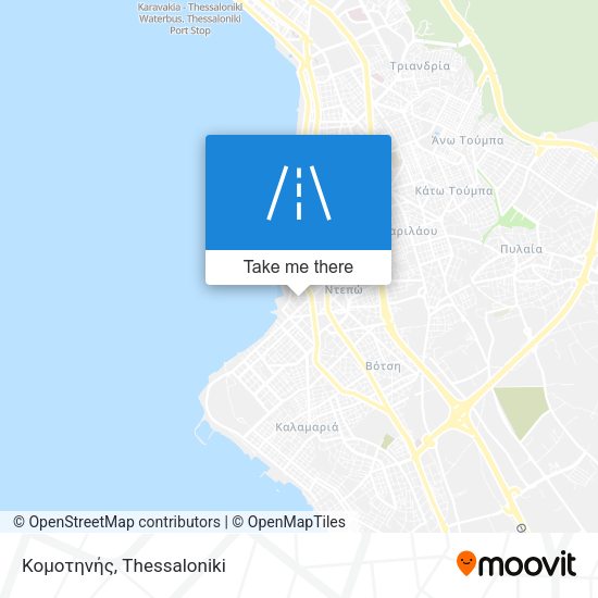 Κομοτηνής map