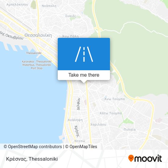 Κρέσνας map